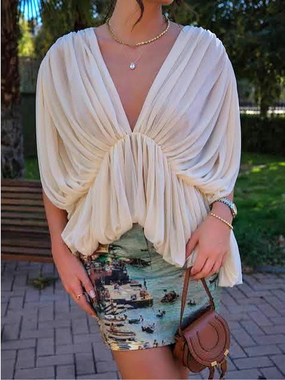 Ronny Kobo Lenore Blouse, NWT